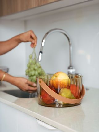 Multifunkčná misa s úchytom imitácie kože😊 #beautimess #domacnost #homedesign